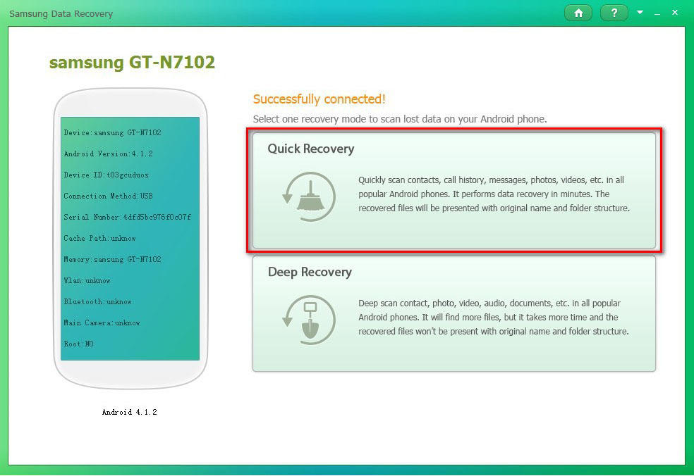 samsung tablet data recovery software free download